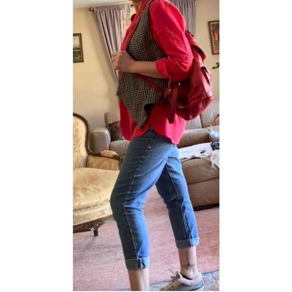 Jordache Skinny Stretch Crop Jeans Size 6 Blue Denim - Picture 9 of 9